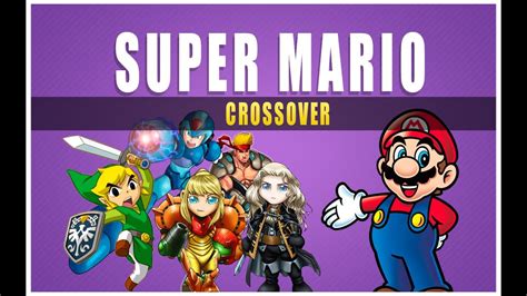 Super Mario Crossover Gameplay Megaman Zelda Youtube
