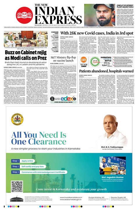 The New Indian Express Mysuru July 06 2020 Newspaper