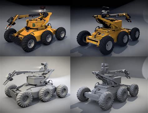 De Mining Robot Blender 3d By Tomwalks On Deviantart