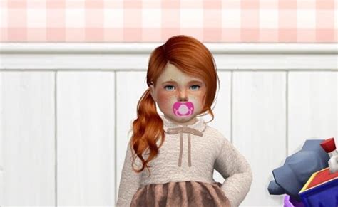 Anto Milano Toddler Version Simfileshare Toddler Hair Sims 4 Sims Baby