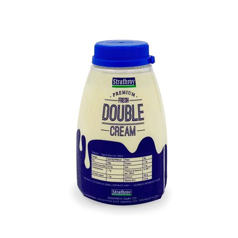 Premium Fresh Double Cream 250ml 250ml Strathroy Aldiie
