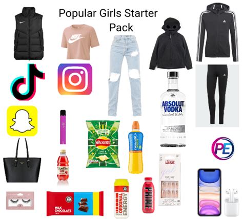 British Popular Girl Starter Pack Rstarterpacks Starter Packs Know Your Meme