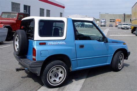 Geo Tracker Hardtop And Chevy Tracker Hard Top Model Years 1989 1998