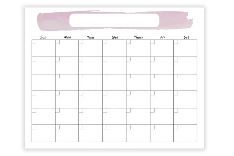 Free Free Printable Fill In Calendars Get Your Calendar Printable Blank Monthly Calendar