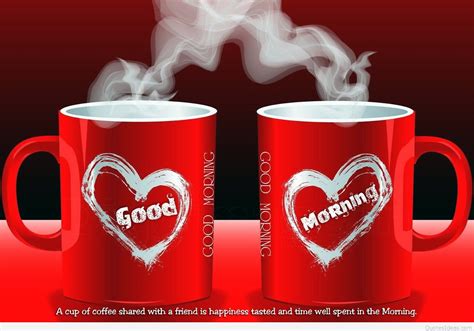 Good Morning Coffee Cup Wallpapers Quotes Messages