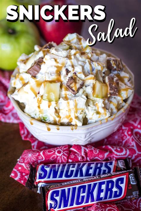 Snickers apple pudding salad gets more rave reviews than any other salad on our site. Apple Snickers Salad | Recipe | Snickers salad, Dessert salad recipes, Dessert salads