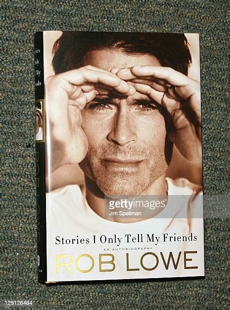 Rob Lowe Signs Copies Of His New Book Stories I Only Tell My Friends