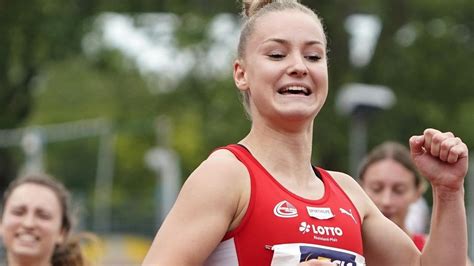Sprint Königin Sophia Junk Ist Bereit Für Die Em Leichtathletik