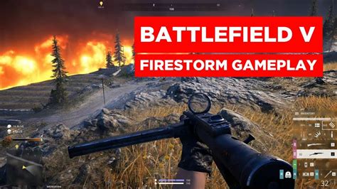 Battlefield V Firestorm Battle Royale Gameplay Youtube