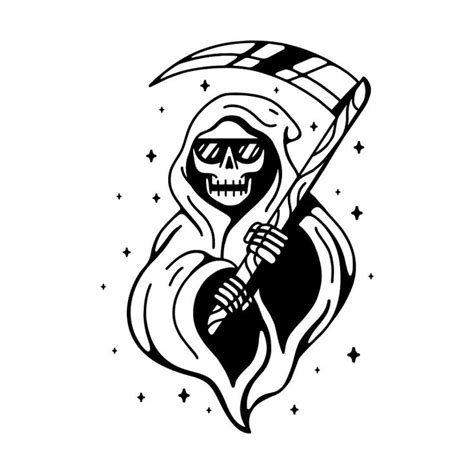 The Grim Reaper In 2021 Traditional Tattoo Art American Traditional