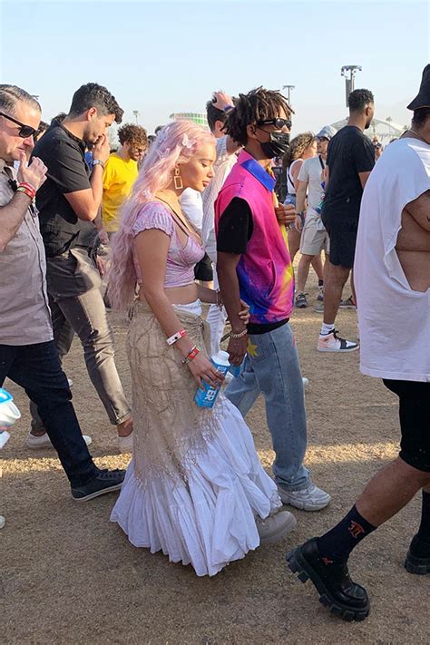 Jaden Smith Holds Hands With Girlfriend Sab Zada At Coachella Photos