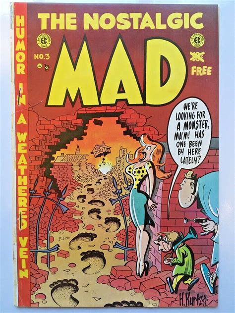 Nostalgic Mad Magazine Issue 3 Dec 1952 Full Color Reprint