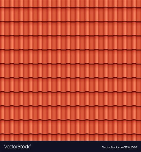Roof Tile Seamless Pattern Royalty Free Vector Image