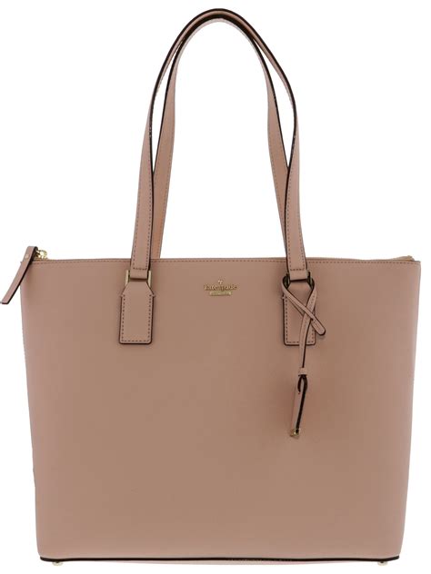 Kate Spade New York Kate Spade Womens Cameron Street Lucie Leather Shoulder Bag Tote Warm