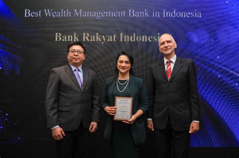 Selamat Bri Raih Penghargaan Best Wealth Management Bank In Indonesia