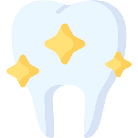 Healthy Tooth Special Flat Icon