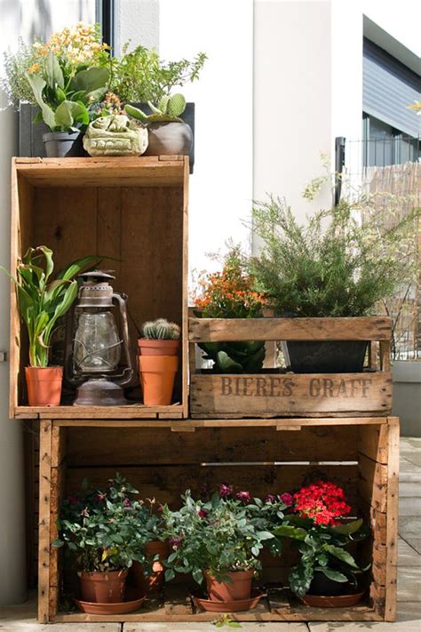 12 Diy Wooden Crates For Your Garden