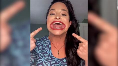 Samantha Ramsdell This Woman Has The Largest Mouth In The World According To Guinness Cnn