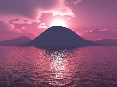 Purple Sunset Hills By Zaneyboy On Deviantart
