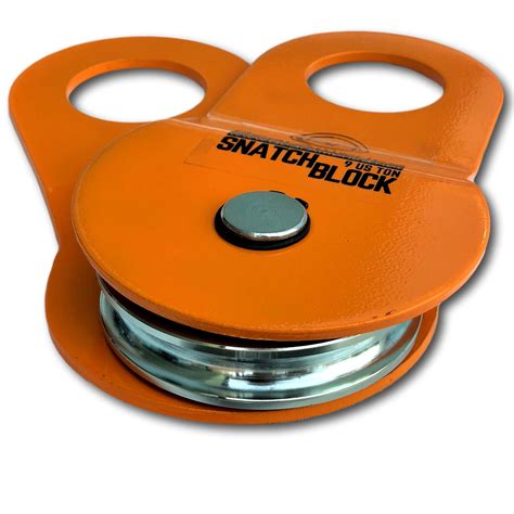 Snatch Block 9 Us Ton Double Your Winch Pulling Capacity And Contr