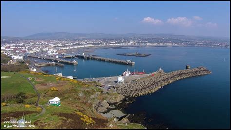 Aerial View Of Douglas Isle Of Man