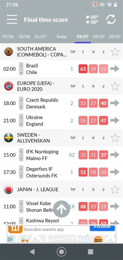 Descargar Predicciones De Fútbol 22 Apk Gratis Para Android