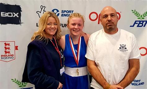 Lydia Lands Her Second National Title Attleborough Boxing Club
