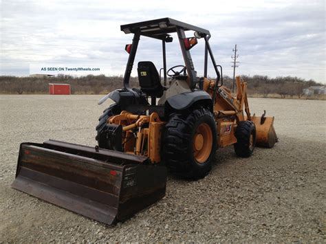 Case 570 Mxt Landscape Tractor With Front End Loader And Boxblade