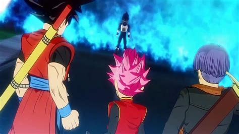 New Dragon Ball Heroes Time Breaker Vegeta Vs Time Patrol Goku Battle