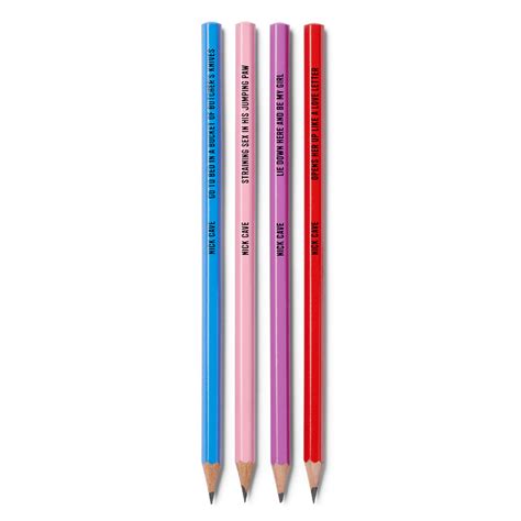 Sex Pencil Set Nick Cave Official Store