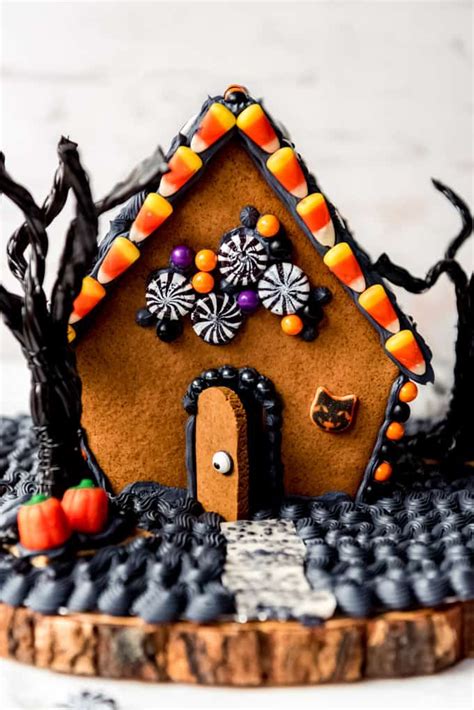 White Gingerbread House Halloween Gingerbread House Gingerbread House