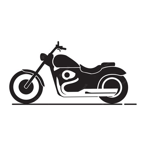 Premium Vector Simple Classic And Vintage Motorcycle Silhouette