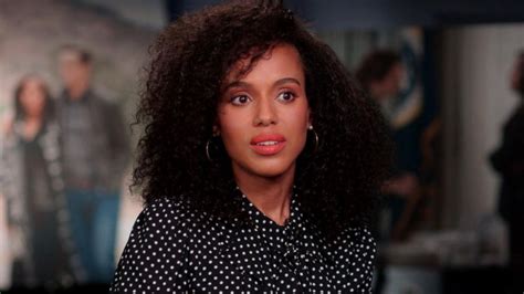 Video Kerry Washington On The Scandal Series Finale And The Show S