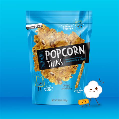 So that it is a very good idea to. Popcorn Thins Branding & Packaging - Pivot Marketing Inc.