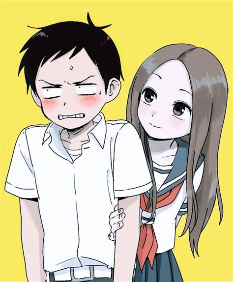 Takagi X Nishikata Karakai Jouzu No Takagi San Gg Anime Animasi Pasangan Animasi Pasangan