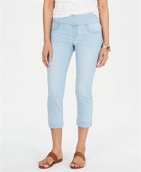 Style And Co Pull On Capri Jeans Created For Macys And Reviews Jeans
