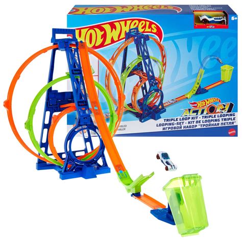 Zestaw Hot Wheels Triple Loop Kit Potrójna Pętla Sklep Damizabawkipl