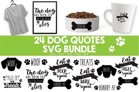 Dog Food Svg Pack Svg Files Dxf Clipart Commercial Use Etsy Canada