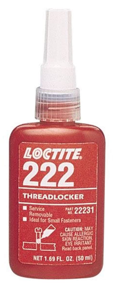 Loctite 222ms Threadlocker Low Strength Penn Tool Co Inc