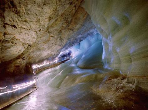 Eisriesenwelt Ice Caves Cave Salzburg Mammoth Cave