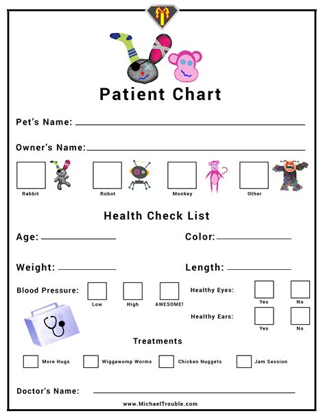 Play Doctor Checklist Printable Printable Word Searches