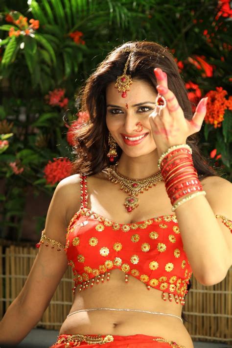 A Complete Photo Gallery Indian Actressno Watermark Meenakshi Dixit Hot Spicy Navel Stills In