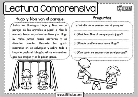 Fichas De Comprension Lectora Para Niños Abc Fichas 511