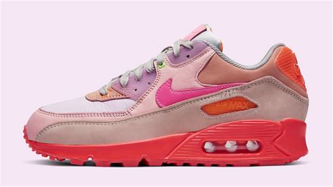 Add A Pop Of Pink To Your Rotation With The Premium Air Max 90 The
