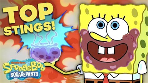 Top 12 Most Iconic Jellyfish Stings⚡ Spongebob Squarepants Youtube