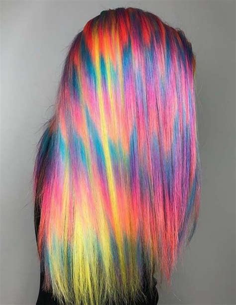 97 Cool Rainbow Hair Color Ideas To Rock Your Summer