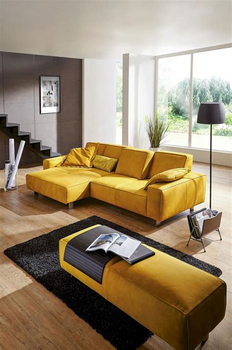 75 Beautiful Yellow Sofa For Living Room Decor Ideas With Images