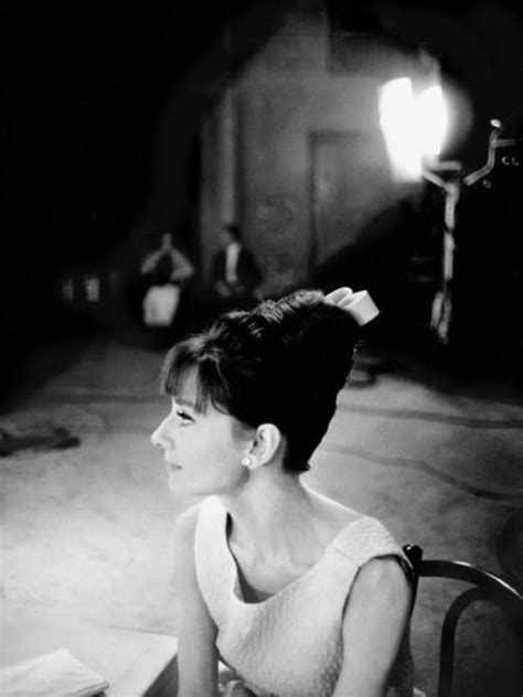 Audrey On The Set Of ‘paris When It Sizzles 1964 Photograph By Bob
