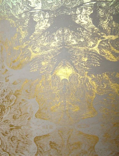 Brilliant Award Winning Gold Leaf Painting By Richard Wright