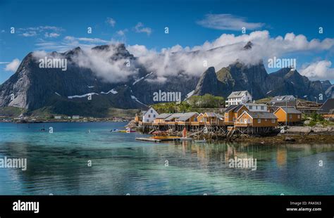 Reine Lofoten Islands Norway Stock Photo Alamy